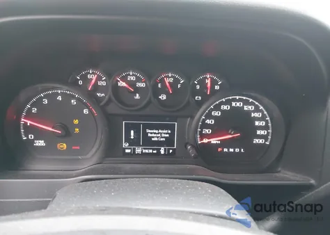 2021 Chevrolet Silverado 1500 Custom Trail Boss z USA, uszkodzony, nr VIN 1GCPYCEF7MZ328104